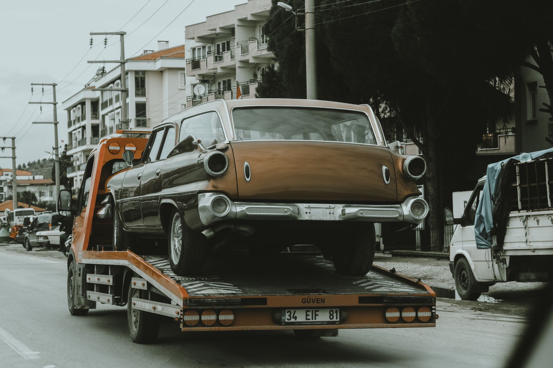 Remorquage voiture à Koungou